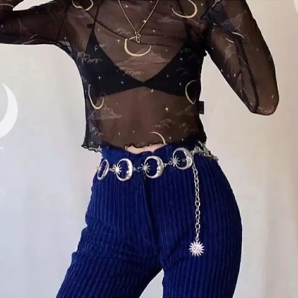 NWOT Moon & Stars Belt